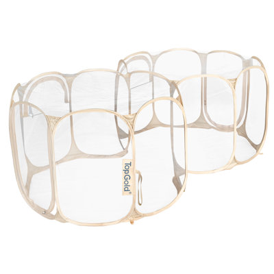 Cage pour chien, chenil pour chien, tente pour animal de compagnie portative, parc 2 en 1 pour chien et chat avec coussins de peluche, cage pour chien