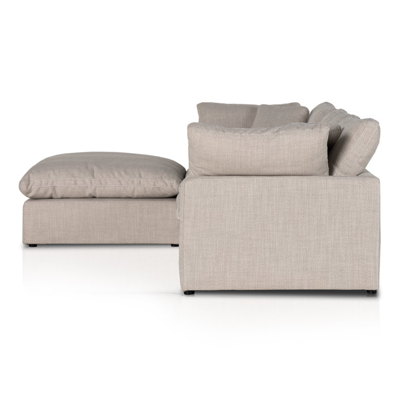 Stevie Modular Sectional, Gibson Wheat Polyester Blend