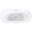 Jebediah 1700mm x 800mm Soaking Acrylic Bathtub-1582055454