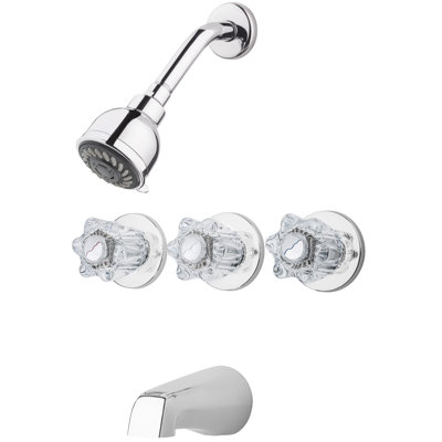 Robinet de baignoire et douche à double fonction avec poignée