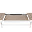 Rexanna Rectangular Metal Extendable Outdoor Dining Table , 72.4cm cm W 35.4cm cm D-110394491