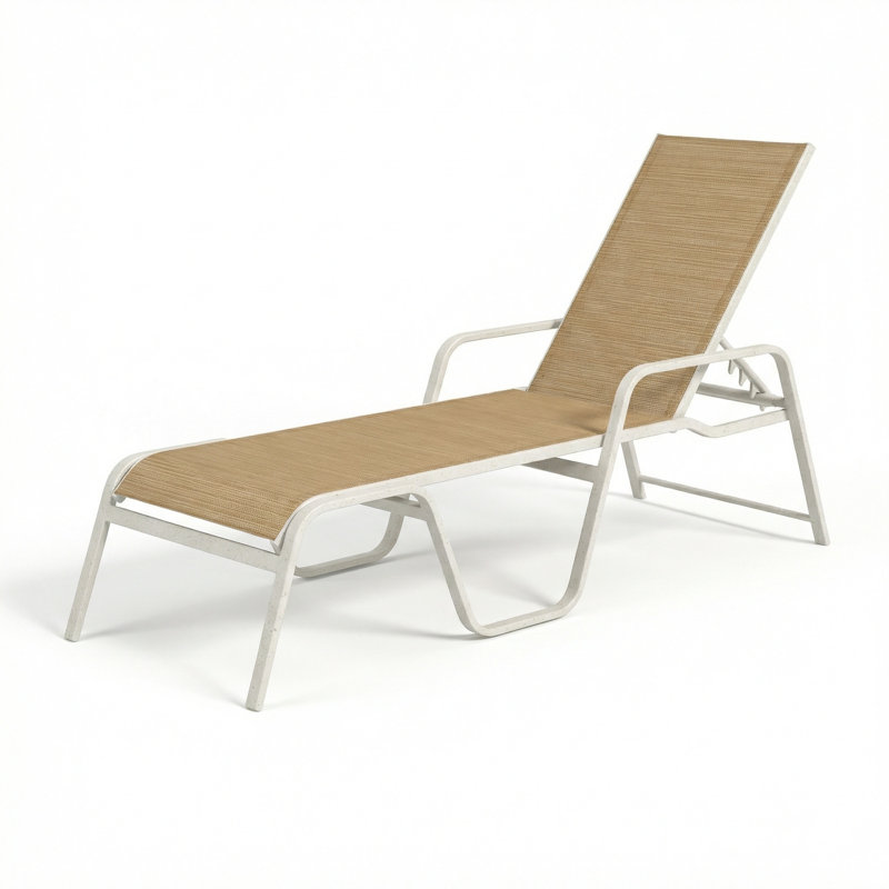 Siesta Chaise, Destiny Sand II/River White