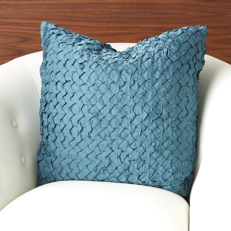 Euro Pillow Cover & Insert, Blue
