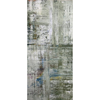 Green Cross - Artist Enhanced Canvas Print