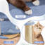 Gillispie Cat Tree with Clear Bowl and Sisal Covering Scratching Posts -1932458882