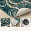 Tapis de cuisine lavables antidérapants Ocean Waves