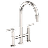 Muncy Pull Down Kitchen Bridge Faucet