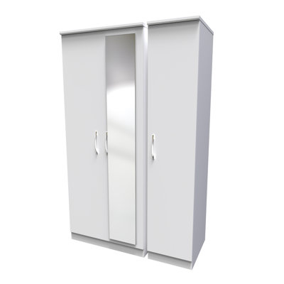 Fully Assembled Avon 3 Door Wardrobe