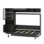 Lit escamotable mural Murphy avec canapé intégré, tablettes, ports USB et éclairage intégré-751209672
