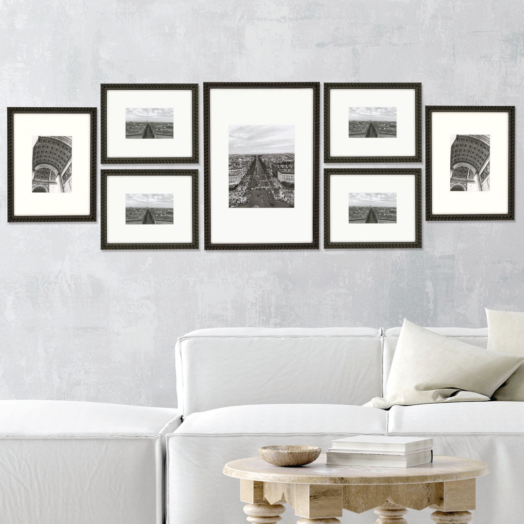 7 Piece Letona Picture Frame Set Canora Grey 