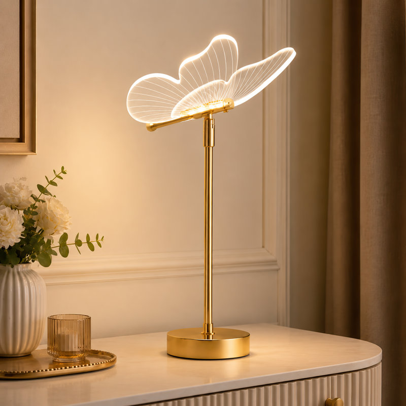 Lampe de table moderne 15 "avec une élégante lueur ambiante