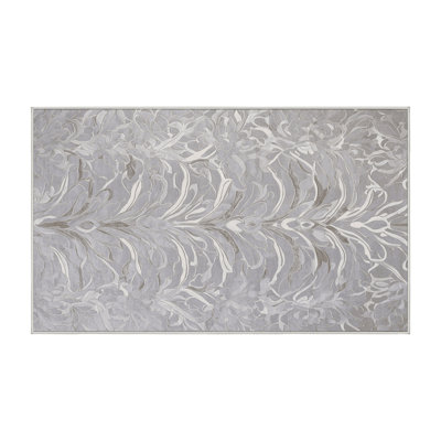 Machine Washable White Area Rug