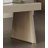 Sintered Stone Top Desk with Handcrafted Leather Wrap-1640310000