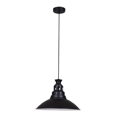 Luminaire suspendu en dôme à 1 lumière Estonia