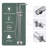 Modern Single Handle Freestanding Tub Faucet, Floor Mount Tub Filler With Hand Shower-110976119