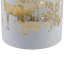 Décoration de Noël bougie de Noël cerf en verre forêt ouragan - 8 po