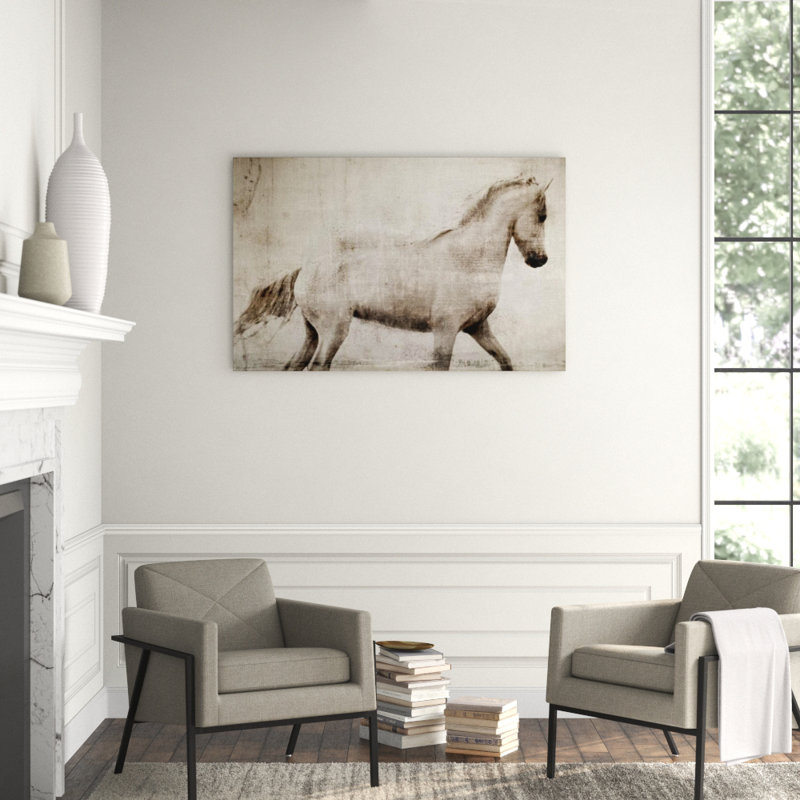 Calm Spirit Print by Zoey Riley, 40" H x 62" W, Knife Gel