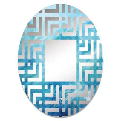 Akper Oval Wall Mirror