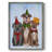 Christmas Party Mutts Framed Print - Solid Wood-1852933732