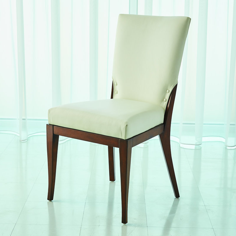 Opera 18.75'' H Upholstered Side Chair, White