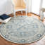 Tapis oriental gris / ivoire en laine touffeté à la main Akins-293326174