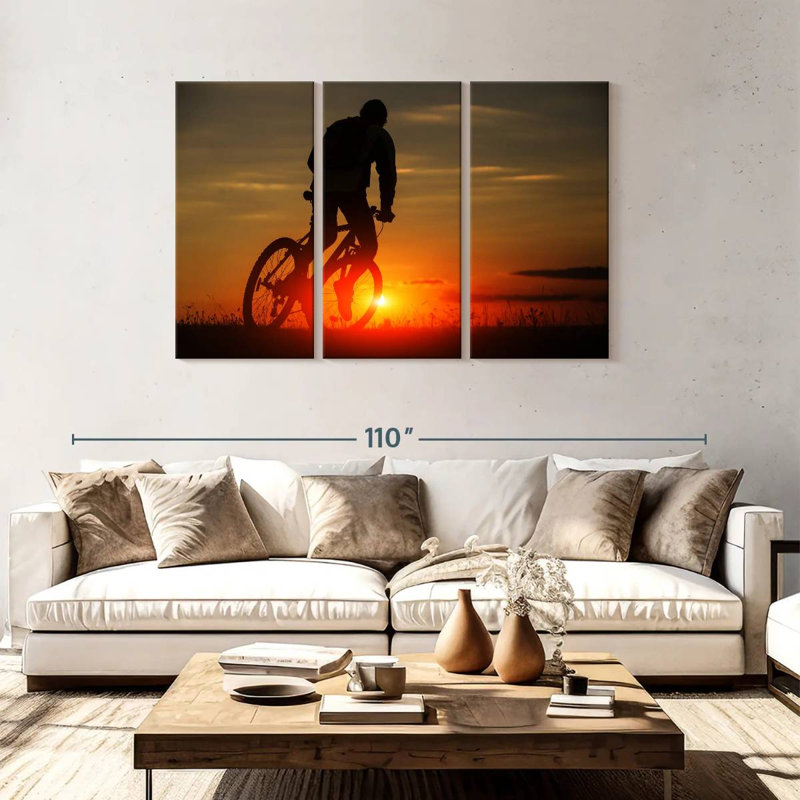 Mehar Sunset Biking, H 48 po x l 74 po