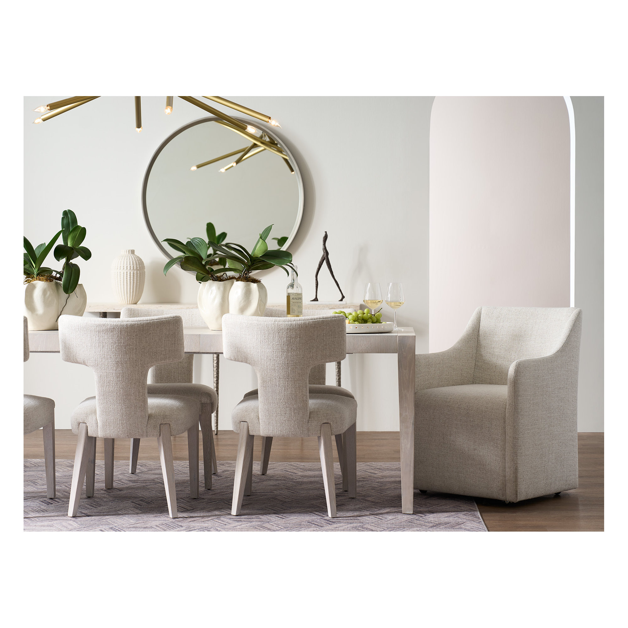 Caterina Round Extendable Dining Table