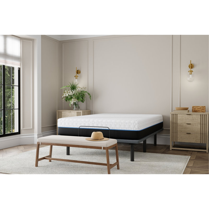 Matelas en cuivre très grand 12 po - avec refroidissement à changement de phase et couches de mousse ventilée respirantes