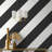 Zander Black Modern Diagonal Wallpaper