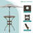 Round Outdoor Dining Table Yes , 31 " W 31 " D-968753344