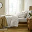 Stiliana 300 Thread Count Stonewashed Cotton Edged Duvet Cover with Tie Hems-115740558-115740560