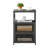 Kempst Nightstand Set 2, Small Bedside Table with Drawers, Narrow Side End Table with Open Shelf, 2 Drawer Dresser for Bedroom/Living Room/Dorms-508203563-477887918