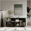 Buffet vert avec portes en spirale