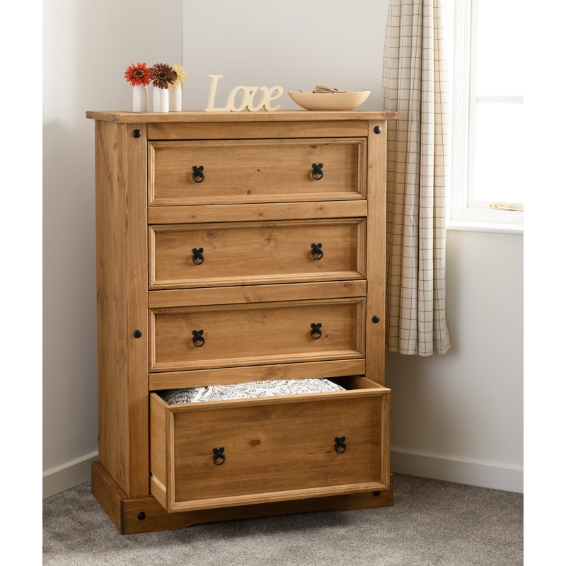 Castillon 4 Drawer 91.7Cm W Remove Chest of Drawers