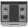 30" 5.7 cu.ft. Smart Slide-in Dual Fuel Range with Griddle and Grill