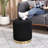 Teddy Fleece Round Ottoman With Storage-1719178833