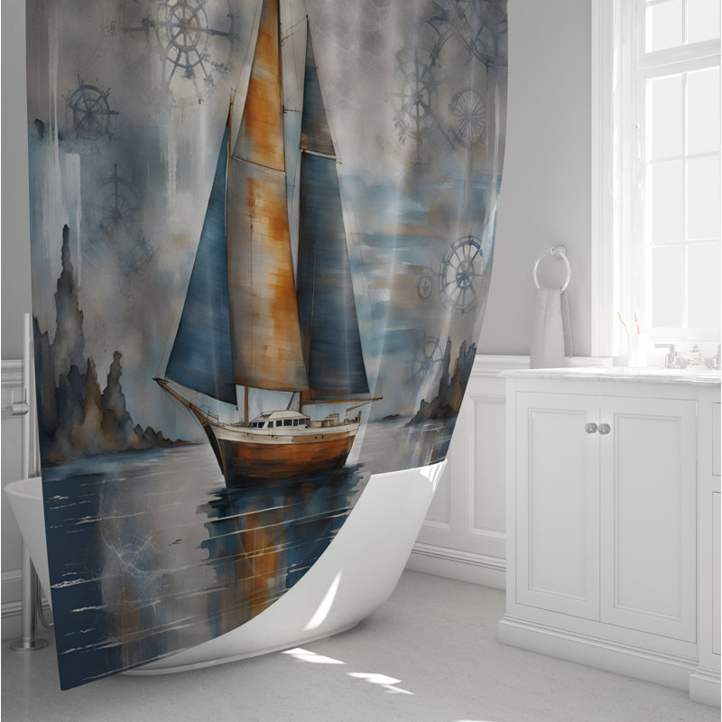 Rideau de douche Grethe, H 93 po x l 70 po