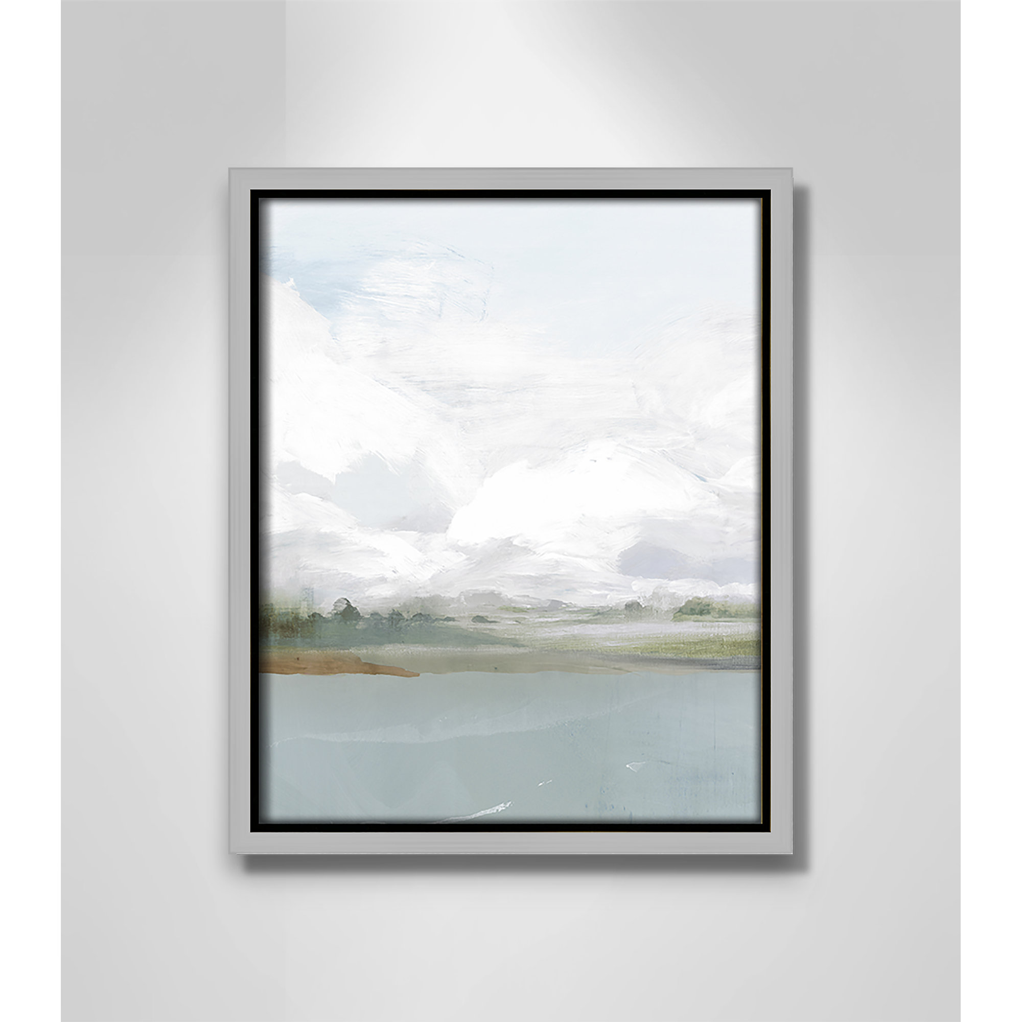 All Shore, Silver, 11.5" H x 9.5" W
