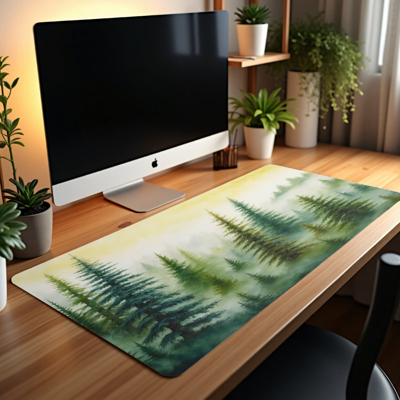 Polyester Desk Pad, 31.5x15.5