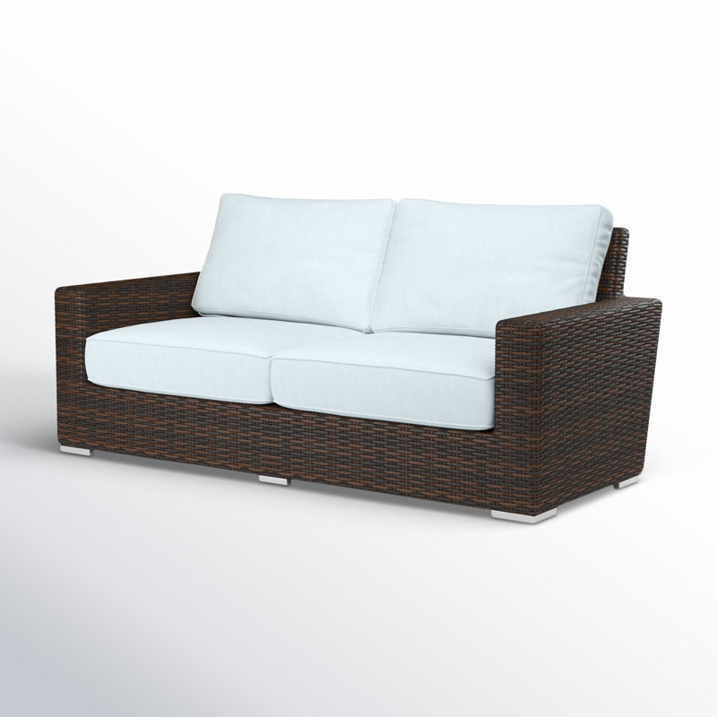Naomie Loveseat with Sunbrella® Cushions, Canvas Skyline Sunbrella®