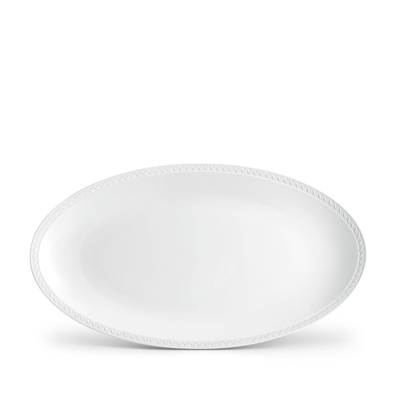 Neptune Oval Platter, 1.5" H x 21" L x 12" W
