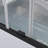 Jraty 57-60'' W x 62'' H Double Sliding Tub Door with Clear Tempered Glass-92360747