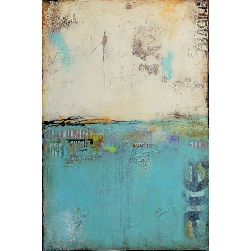 Urban Edge by Erin Ashley - Wrapped Canvas Painting, 122cm H x 81cm W