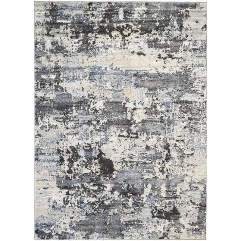 Nickelsen Abstract Rug, Rectangle 7'10" x 9'10"