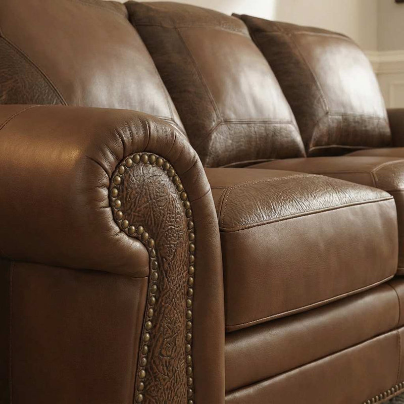 Canapé Weston Saddle, 3, H 39 po x l 91 po x P 40 po