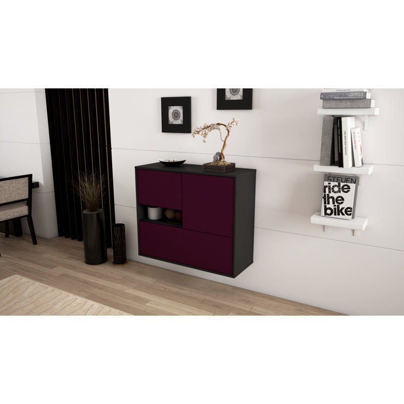 Rubenstein 92cm Sideboard, Purple