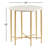 Tira Stone Top End Table