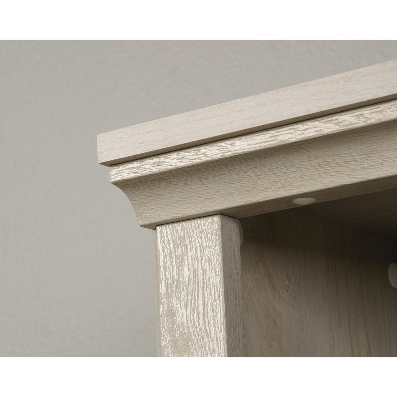 Brunoy 5 Shelf Bookcase Mo 3A, Chalked Chestnut