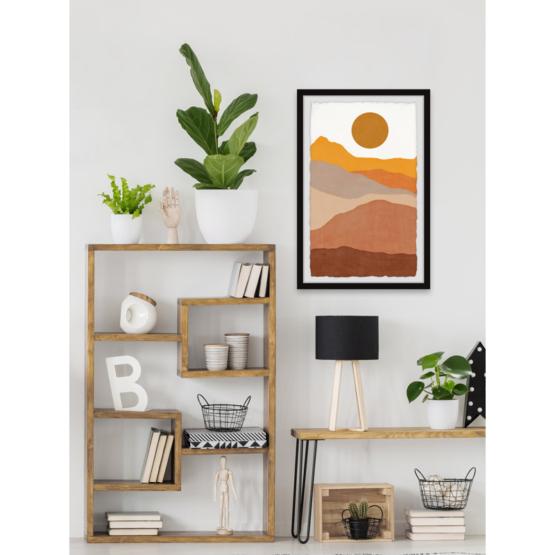 Mountains are Warming 1 Piece Single Picture Frame Painting, 30.48cm H x 20.32cm W