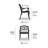 Saoirse Premium All-Weather Wicker Outdoor Dining Armchair-682695555